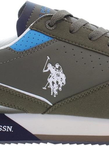 U.S. POLO ASSN. Sneaker low 'Nobil003'  azur / oliven / hvid