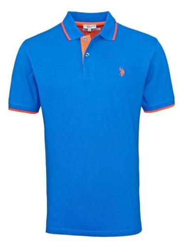 U.S. POLO ASSN. Bluser & t-shirts  azur / orange