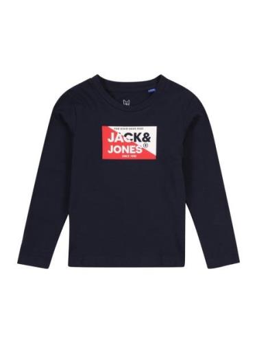 Jack & Jones Junior Shirts 'JJNOLAN'  navy / rød / hvid