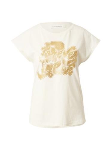 Sofie Schnoor Shirts 'NIKOLINE'  guld / offwhite