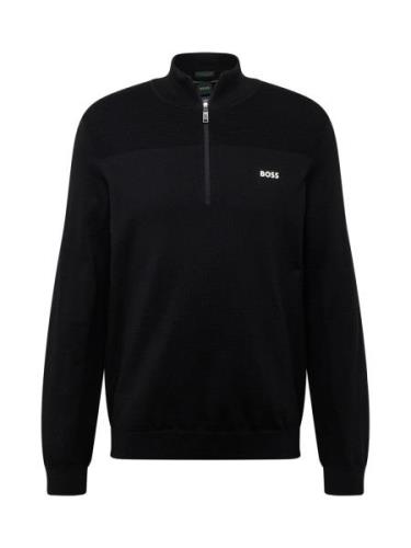 BOSS Pullover  sort / hvid