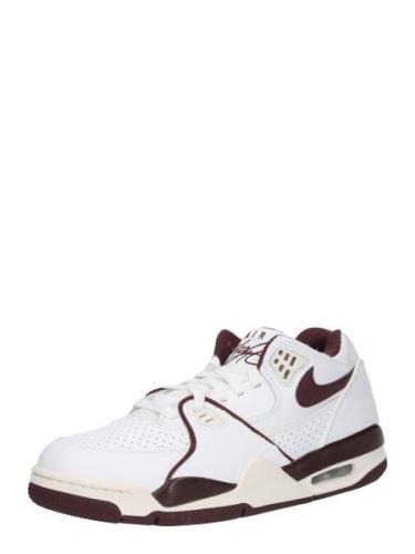 Nike Sportswear Sneaker low 'AIR FLIGHT 89'  brun / hvid