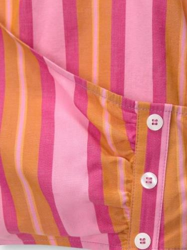 Pull&Bear Overdel  mandarin / lyserød / mørk pink