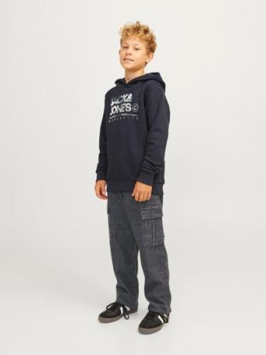 Jack & Jones Junior Jeans 'JJICHRIS JJWADE'  black denim