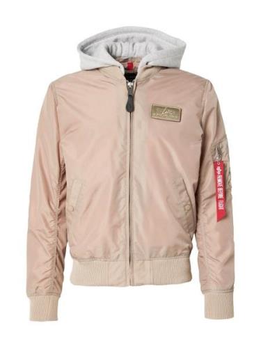 ALPHA INDUSTRIES Overgangsjakke 'MA-1'  beige / taupe