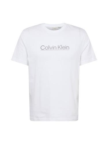 Calvin Klein Bluser & t-shirts  mørkegrå / hvid