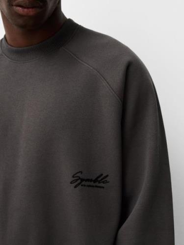 Bershka Sweatshirt  mørkegrå