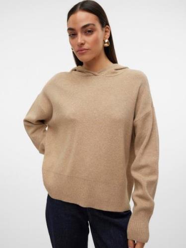 VERO MODA Pullover 'VMGOLD'  mørkebeige