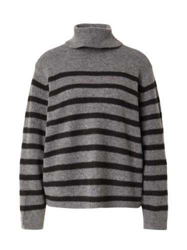 VERO MODA Pullover 'VMMARWA'  grå-meleret / sort