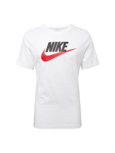 Nike Sportswear Bluser & t-shirts 'Futura'  rød / sort / hvid