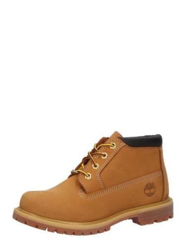 TIMBERLAND Snørestøvletter  lysebrun / sort