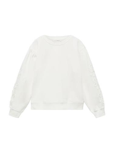 MANGO KIDS Sweatshirt 'IRIS'  ecru