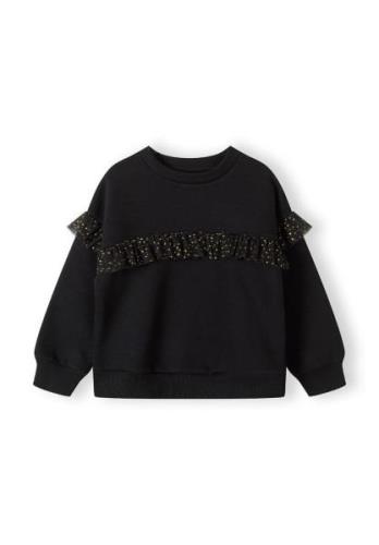 MINOTI Sweatshirt  gul / sort