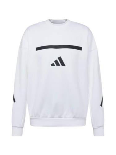 ADIDAS SPORTSWEAR Sportsweatshirt 'Z.N.E.'  sort / hvid