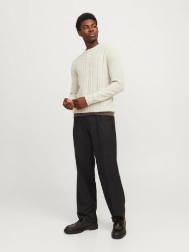 JACK & JONES Pullover 'JJCRAIG'  hvid