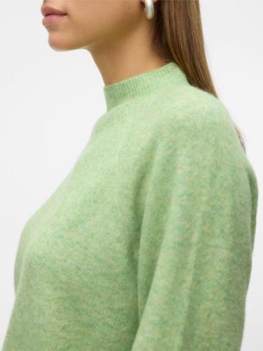 VERO MODA Pullover 'VMLEAF'  pastelgrøn