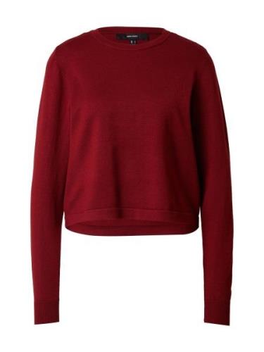 VERO MODA Pullover 'VMSILJE'  mørkerød