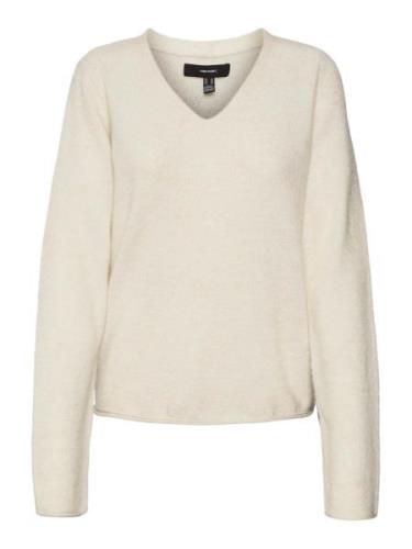 VERO MODA Pullover 'RAIN'  creme