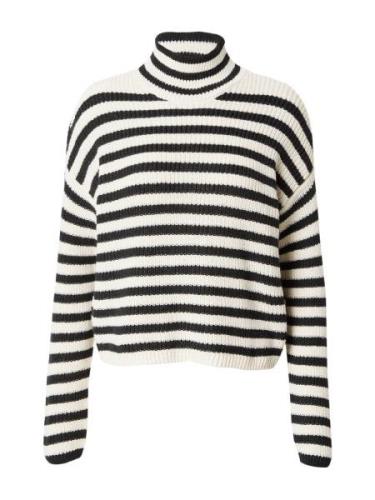 VERO MODA Pullover 'FABULOUS'  sort / hvid