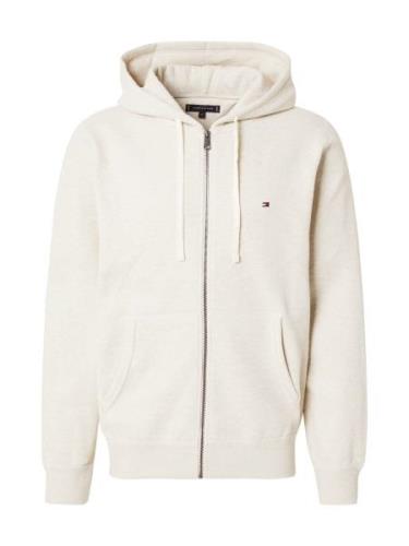 TOMMY HILFIGER Sweatjakke 'ESSENTIAL'  beige-meleret