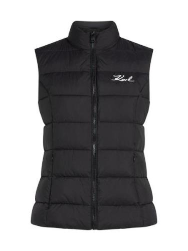 Karl Lagerfeld Vest  sort / hvid