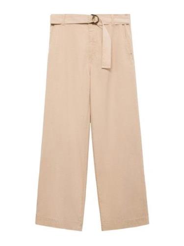 MANGO Bukser 'Lea'  beige