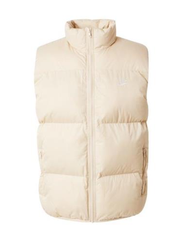 Nike Sportswear Vest 'Club'  sand / hvid