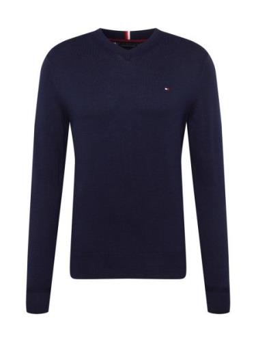 TOMMY HILFIGER Pullover  navy / rød / hvid