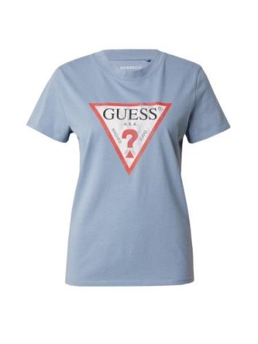 GUESS Shirts 'CLASSIC'  lyseblå / sort / hvid