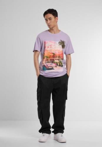 Mister Tee Bluser & t-shirts  grøn / lilla / pink / hvid