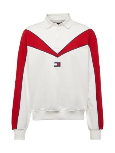 Tommy Jeans Sweatshirt 'GAME DAY RUGBY'  navy / rød / hvid