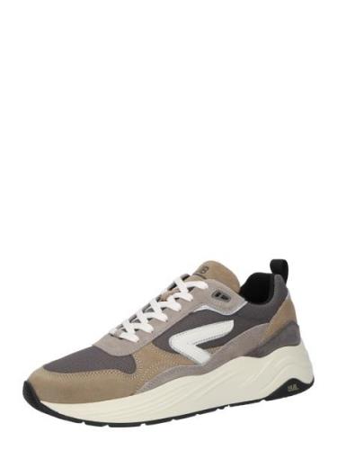 HUB Sneaker low 'Glide S43'  taupe / greige / mørkegrå / hvid