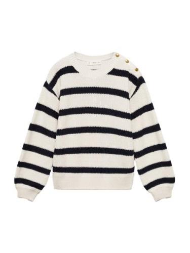 MANGO KIDS Pullover 'ELODIE'  ecru / sort