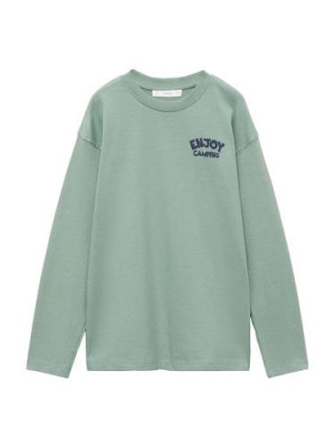 MANGO KIDS Shirts 'CAMPING'  marin / pastelgrøn