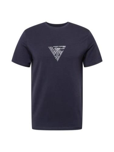 GUESS Bluser & t-shirts 'JIMMY'  navy / hvid