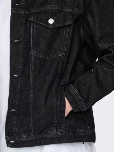 Only & Sons Overgangsjakke 'Rick'  black denim