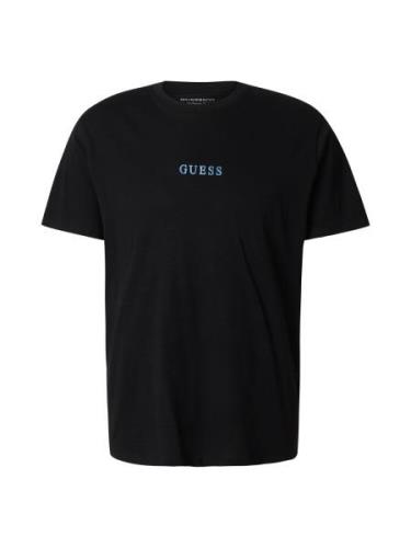 GUESS Bluser & t-shirts  lyseblå / sort