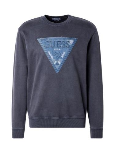 GUESS Sweatshirt  blue denim / mørkegrå / hvid