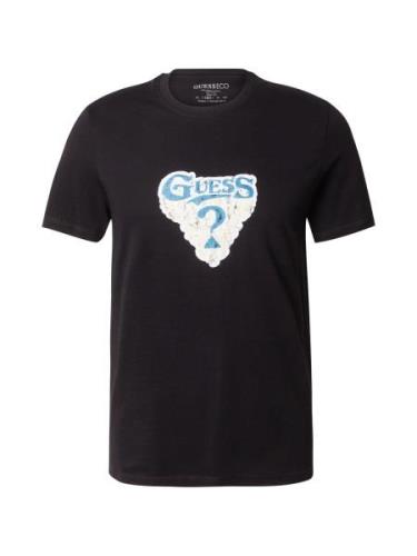 GUESS Bluser & t-shirts  blå / sort / hvid