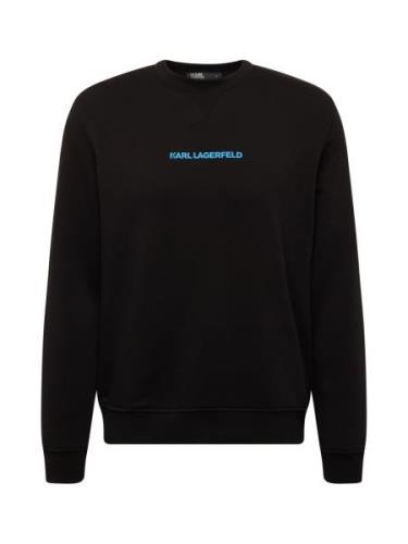 Karl Lagerfeld Sweatshirt  turkis / sort