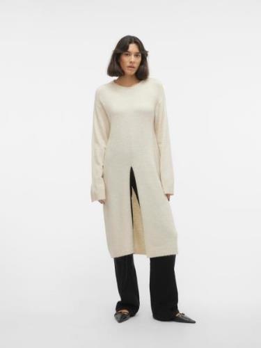 VERO MODA Strikkjole 'PHILLIS'  beige-meleret