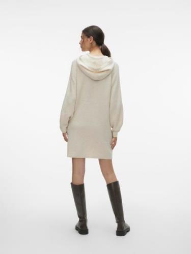 VERO MODA Strikkjole 'DOFFY'  beige-meleret