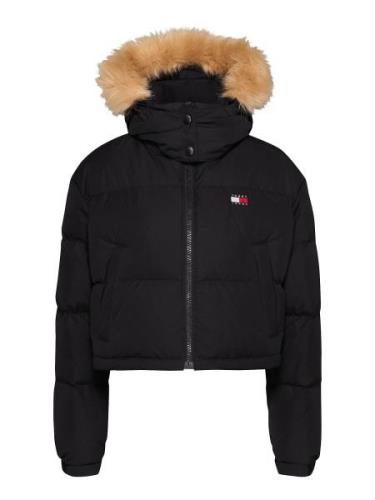 Tommy Jeans Vinterjakke 'Alaska'  sort