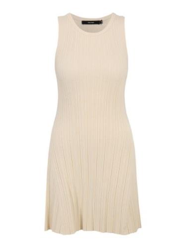 Vero Moda Petite Strikkjole 'STEPHANIE'  beige