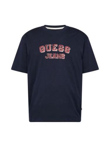 GUESS JEANS Bluser & t-shirts  navy / cranberry / hvid