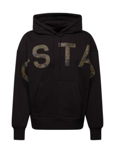 G-STAR Sweatshirt  mørkegrå / oliven / sort