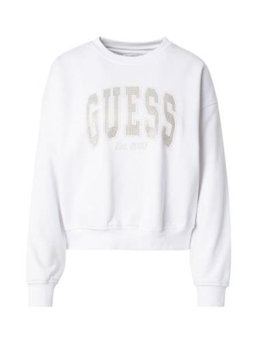 GUESS Sweatshirt  ecru / abrikos / transparent / hvid