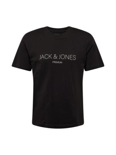 JACK & JONES Bluser & t-shirts 'JPRBLAJARED'  sort / hvid