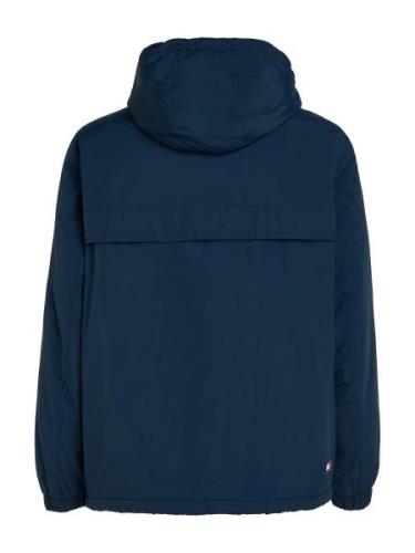 Tommy Jeans Overgangsjakke  navy / rød / hvid