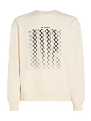 Karl Lagerfeld Sweatshirt  sort / uldhvid